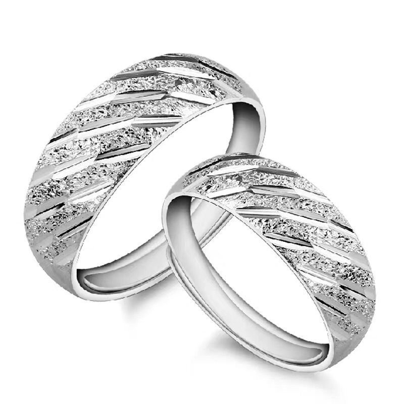 Folding ring fashion open couple meteor shower ring platinum fashion ring