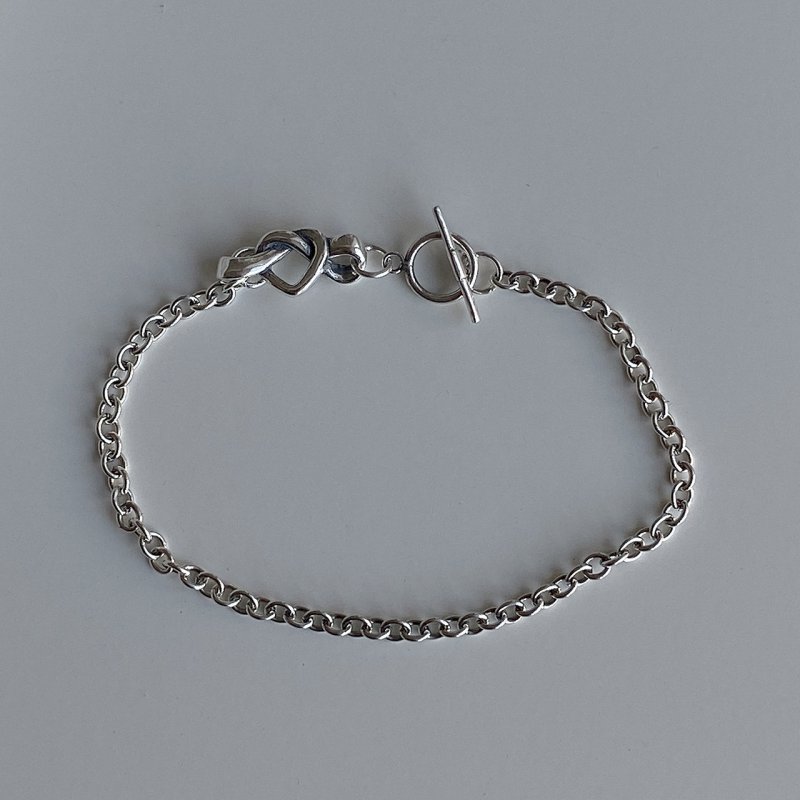 925 sterling silver bracelet simple niche net red string knot love bracelet buckle bracelet